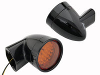 HARLEY Black Revox Bullet LED Rücklicht-Blinkerset passend für 1994-2013 FLH, 1998-2013 FLT, 1996-UP FL