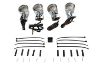 HARLEY Chrom Revox Bullet LED-Blinkerlampen-Kit passend für 1994-2013 FLH, 1998-2013 FLT, 1996-UP F