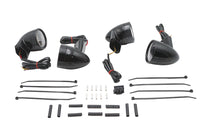 HARLEY Black Revox Bullet LED-Blinker-Kit Passend für 1994-2013 FLH, 1998-2013 FLT, 1996-UP FL