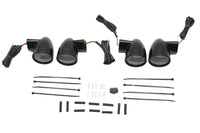 HARLEY Black Revox Bullet LED-Blinker-Kit Passend für 1994-2013 FLH, 1998-2013 FLT, 1996-UP FL