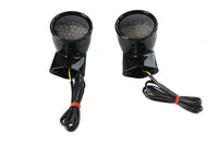 HARLEY Black Revox Bullet LED-Heckblinker-Set passend für 1994–2013 FLH, 1998–2013 FLT, ab 1996 FL