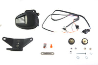 HARLEY Jims Forceflow Zylinderkopf-Kühler-Kit Schwarz, passend für 1999-UP FXST, 1999-UP FLST, 1999-2017