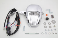 HARLEY Jims Forceflow Zylinderkopf-Kühler-Kit Chrom Passend für 1999-UP FLST, 1999-UP FXST, 1999-2017