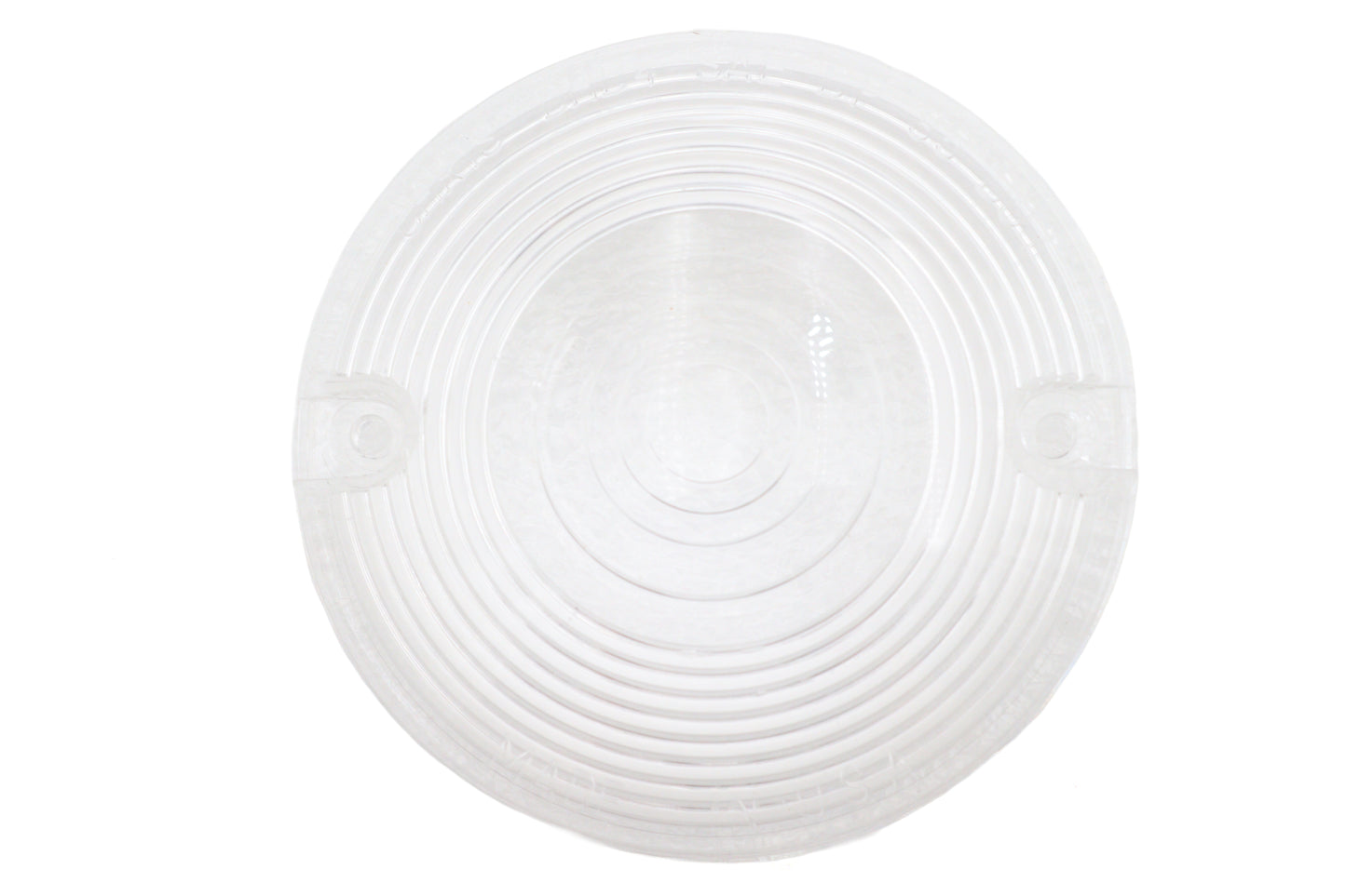 HARLEY Clear Turn Signal Flat Lens Large Fits FLT 1986-UP,