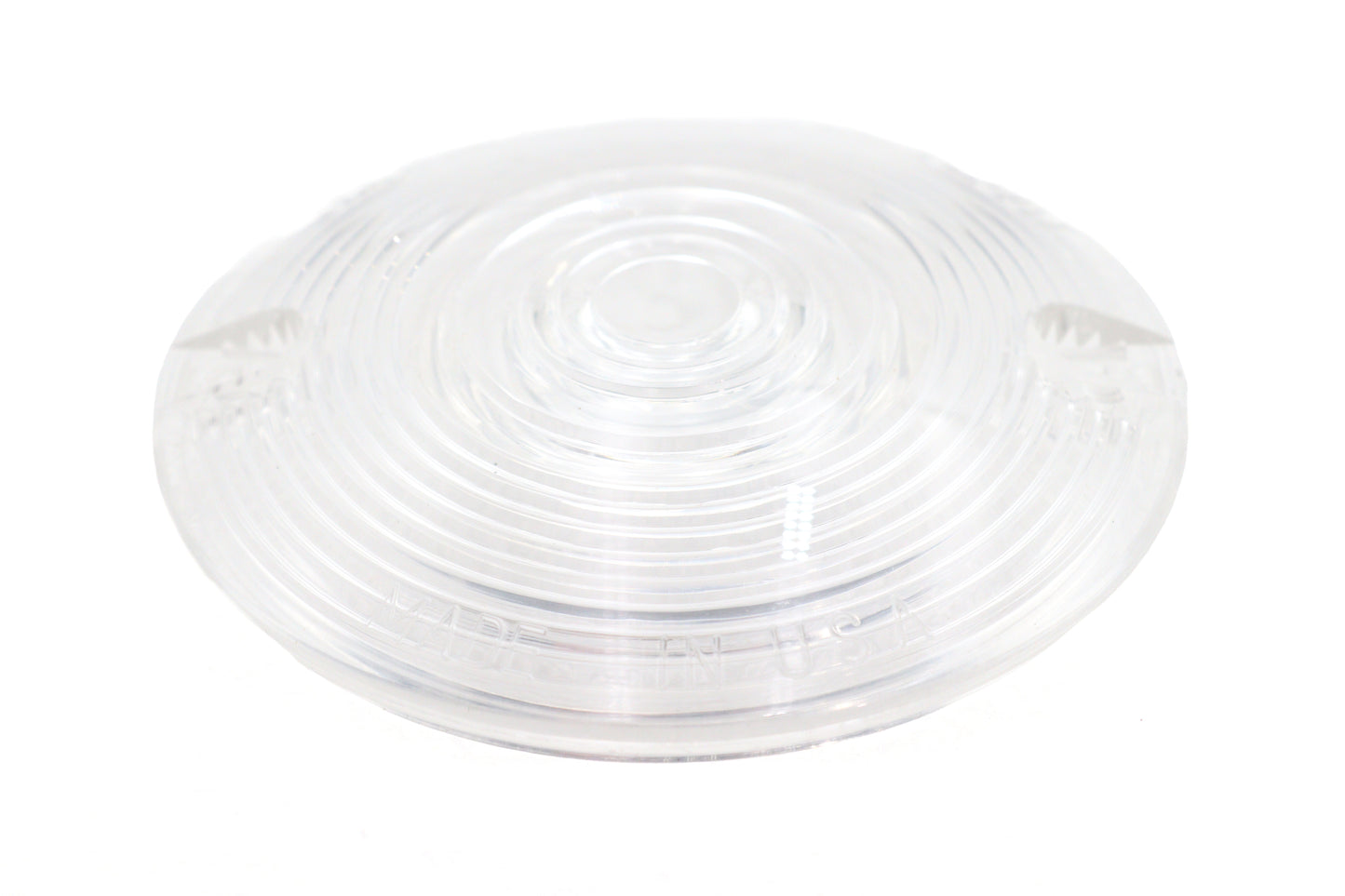 HARLEY Clear Turn Signal Flat Lens Large Fits FLT 1986-UP,