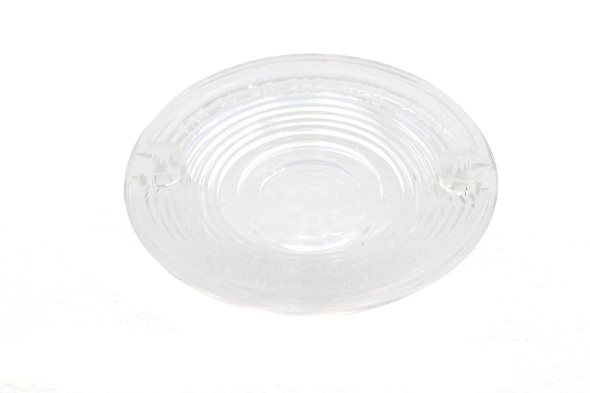 HARLEY Clear Turn Signal Flat Lens Large Fits FLT 1986-UP,