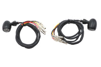 HARLEY 3 in 1 Mini LED Rück-/Blinkleuchteneinheit Schwarz Passt für 0-  Custom, Anwendung