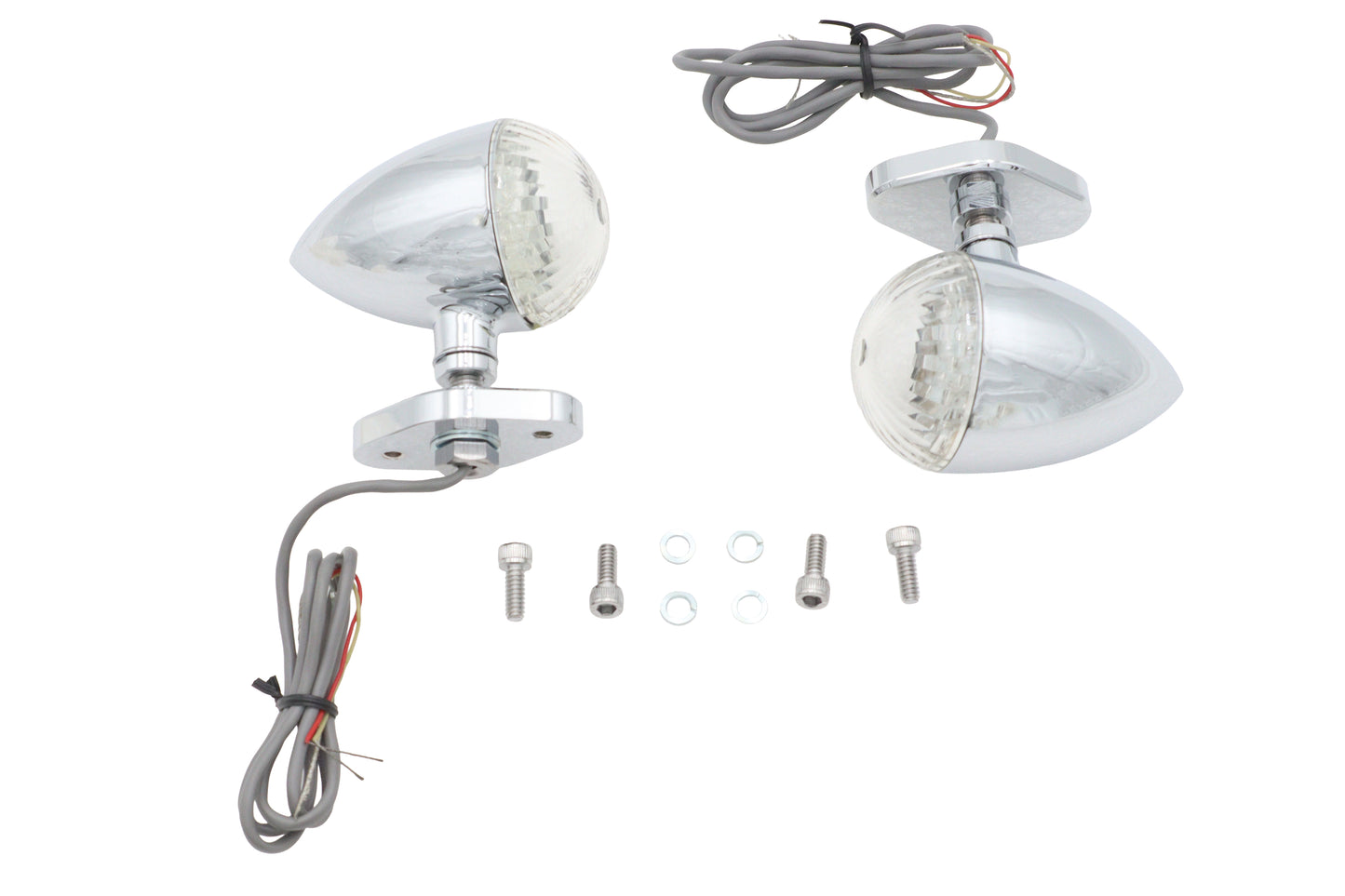 Harley LED Bullet Blinker-Set mit Halterung für 1986-1995 FLH,