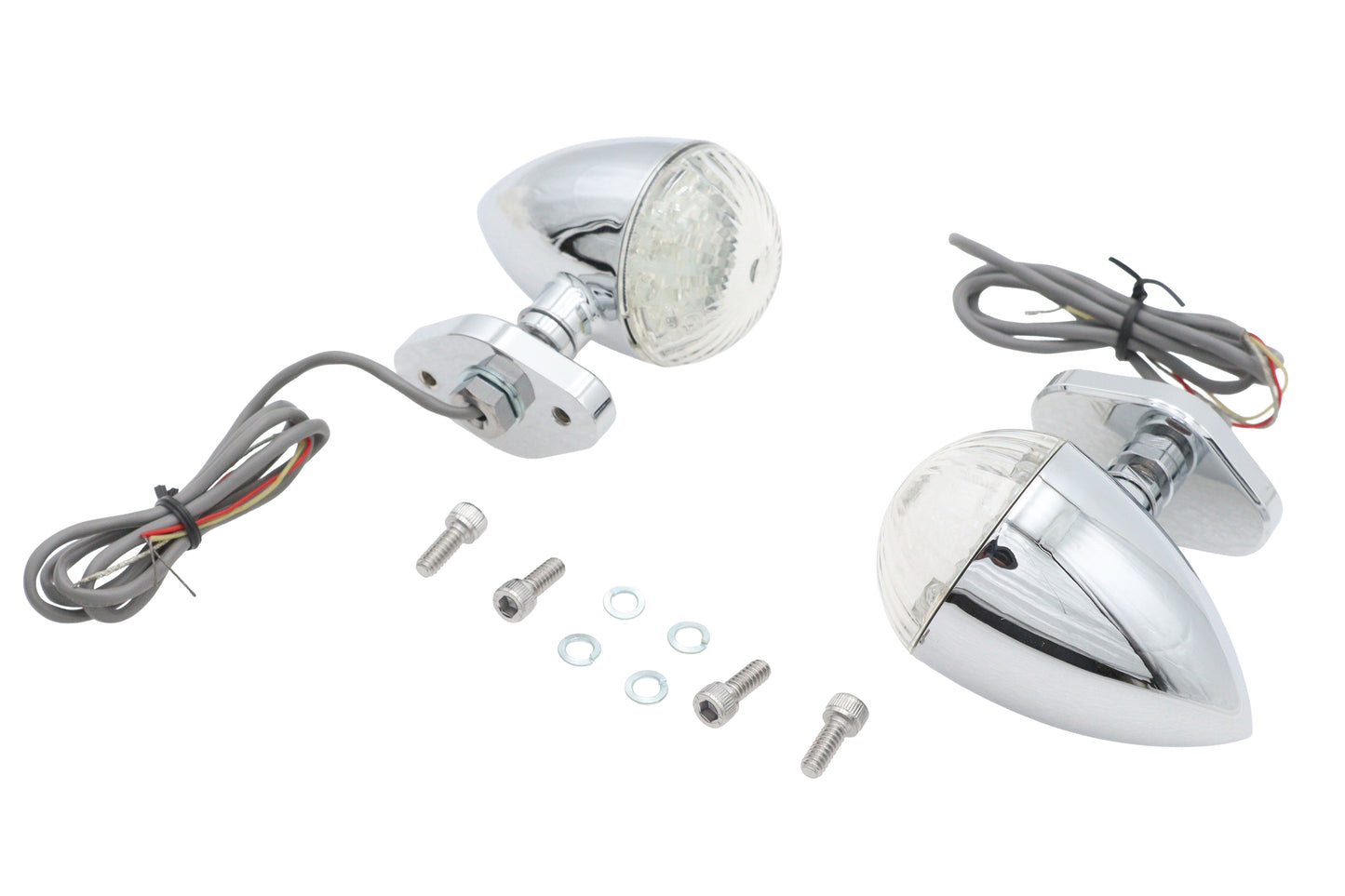 Harley LED Bullet Blinker-Set mit Halterung für 1986-1995 FLH,