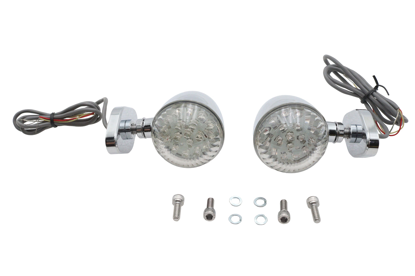 Harley LED Bullet Blinker-Set mit Halterung für 1986-1995 FLH,