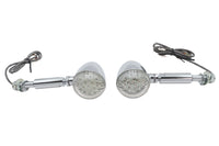 HARLEY LED Bullet Turn Signal Set with Long Stud Fits FXST 1984-1999,   FLST 1986-1999,