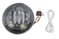 HARLEY 5-3/4 Zoll Daylight Projector LED Scheinwerfer Schwarz Passend für 2006-2011 VRSCD, 2006-2011 VRSCDX,