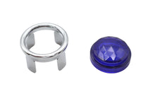 HARLEY Blue Dot Linse mit Chromring Passend für 0- Custom, Anwendung