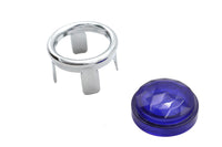 HARLEY Blue Dot Linse mit Chromring Passend für 0- Custom, Anwendung