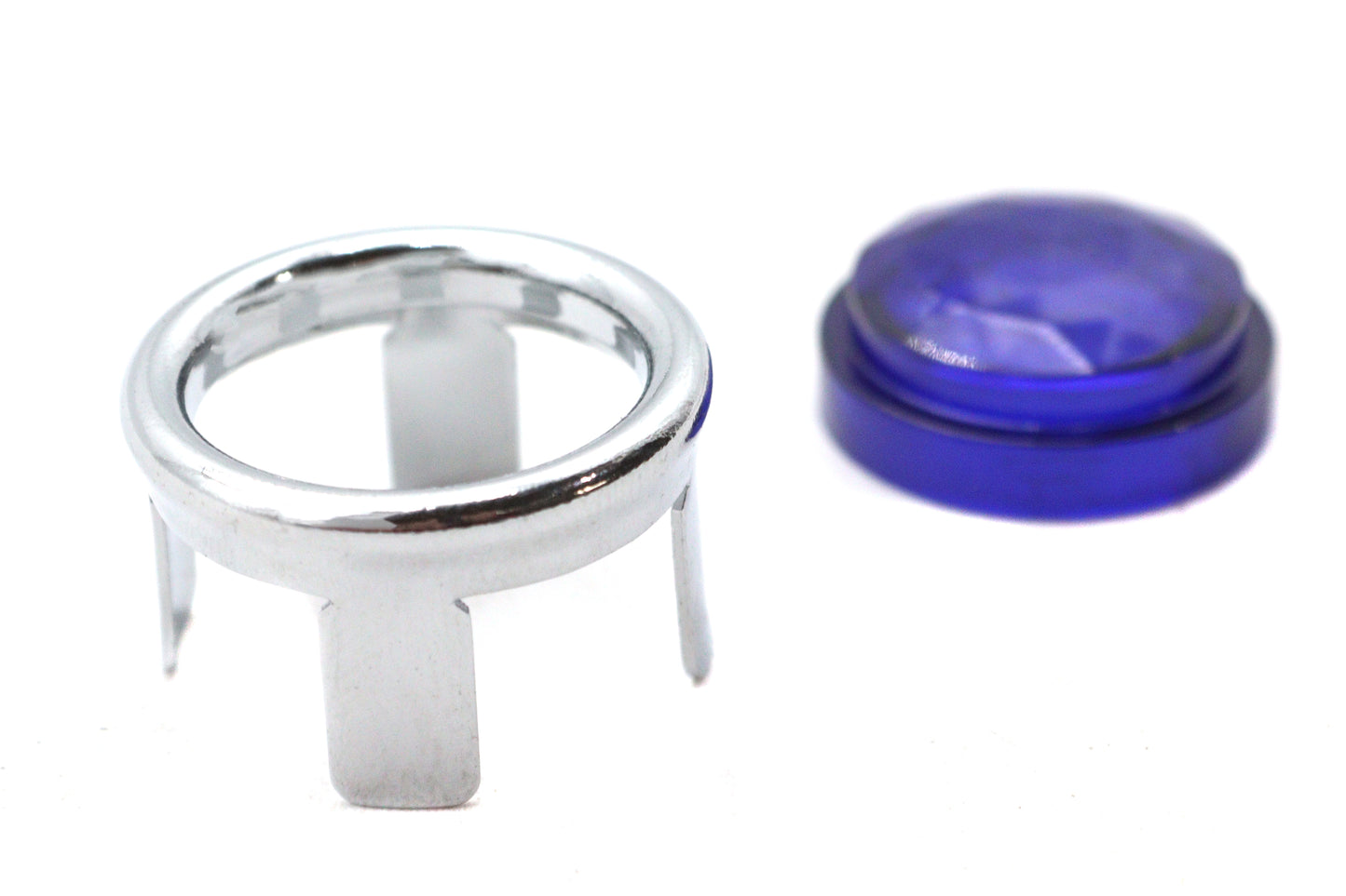 HARLEY Blue Dot Linse mit Chromring Passend für 0- Custom, Anwendung