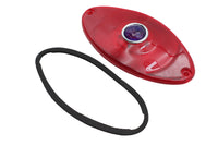 HARLEY Tail Lamp Lens Cateye Style with Blue Dot Fits Custom 0- , application