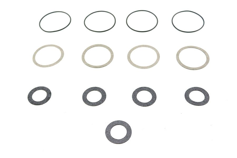 HARLEY Valve Cover O-Ring and Gasket Kit fits 1930-1936 VL,  1937-1938 U,