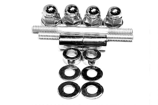 HARLEY Gas Tank Mounting Kit Chrome Fits 1958-1985 XL,
