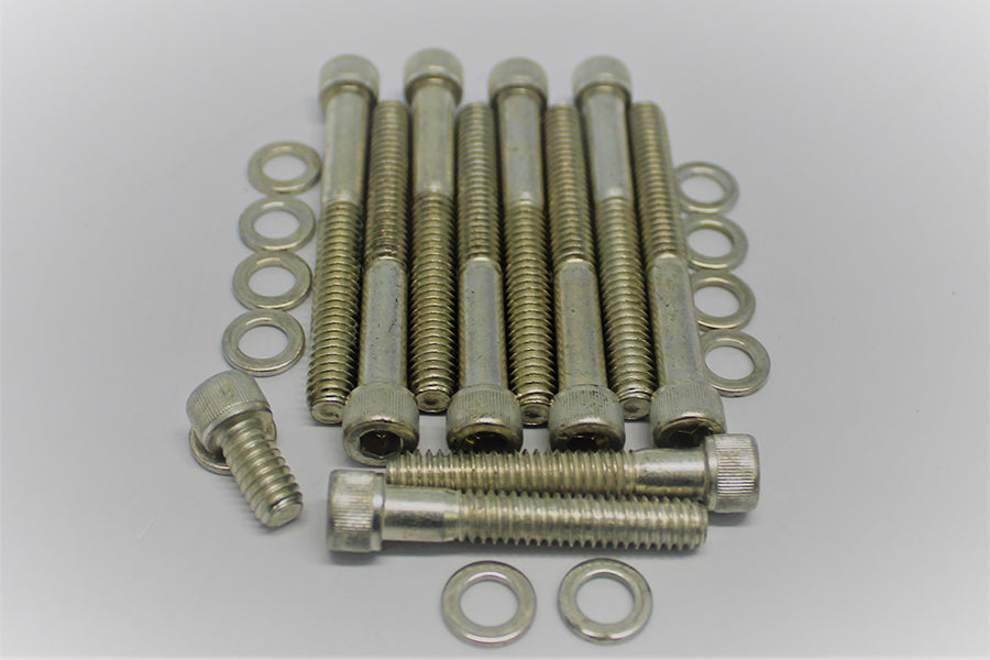 HARLEY Primärdeckel Innensechskantschrauben-Kit passend für 1977-1984 XL,