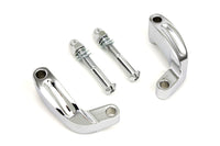 HARLEY Chrome Prime Spiegelverlegungssatz Passt für 2006-2017 FXD, 2008-2017 FLST, 2008-2017 FXST,