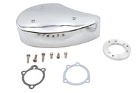 HARLEY Bendix-Keihin Luftfiltergehäuse Chrom Passend für 1973-1987 XL, 1973-1983 FX, 1984-1992 FXST