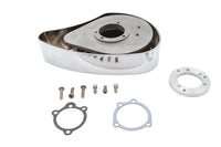 HARLEY Bendix-Keihin Luftfiltergehäuse Chrom Passend für 1973-1987 XL, 1973-1983 FX, 1984-1992 FXST