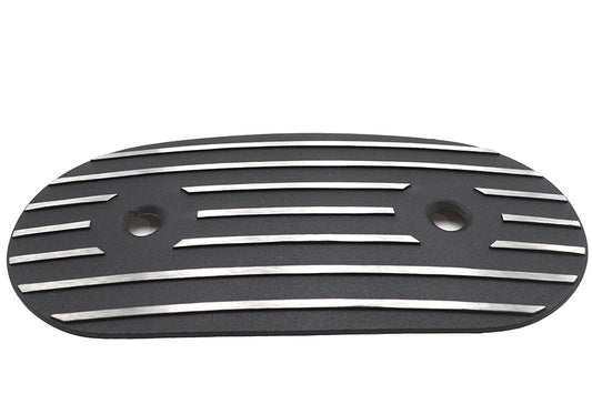 HARLEY Ovaler Luftfiltereinsatz Schwarz Passend für 1967-1975 FL, 1967-1975 FLH, 1971-1975 FX, 1966-1975