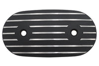 HARLEY Ovaler Luftfiltereinsatz Schwarz Passend für 1967-1975 FL, 1967-1975 FLH, 1971-1975 FX, 1966-1975