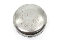 HARLEY Raw 6 inch Air Cleaner Cover with Logo fits 1941-1948 UL,   1941-1952 WL,