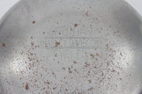 HARLEY Raw 6 inch Air Cleaner Cover with Logo fits 1941-1948 UL,   1941-1952 WL,