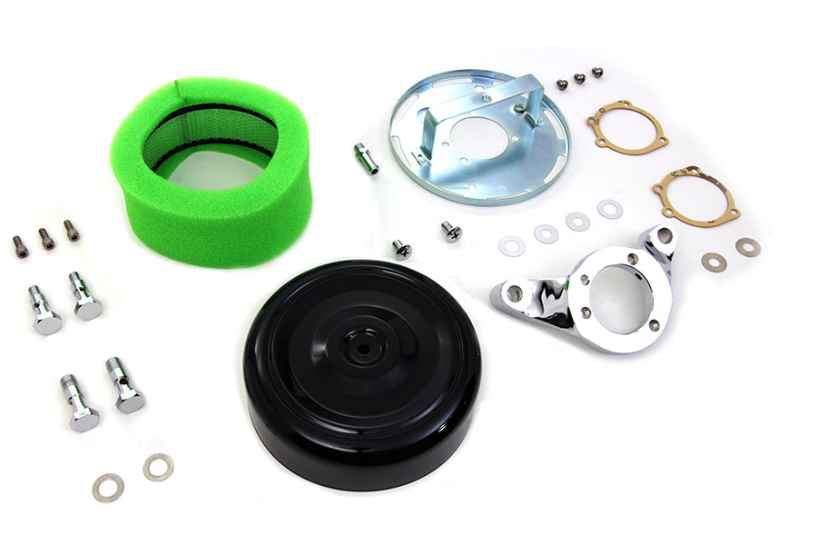 HARLEY 7 inch Round Air Cleaner Kit Fits 1993-2007 FLST,   1993-2007 FXST,