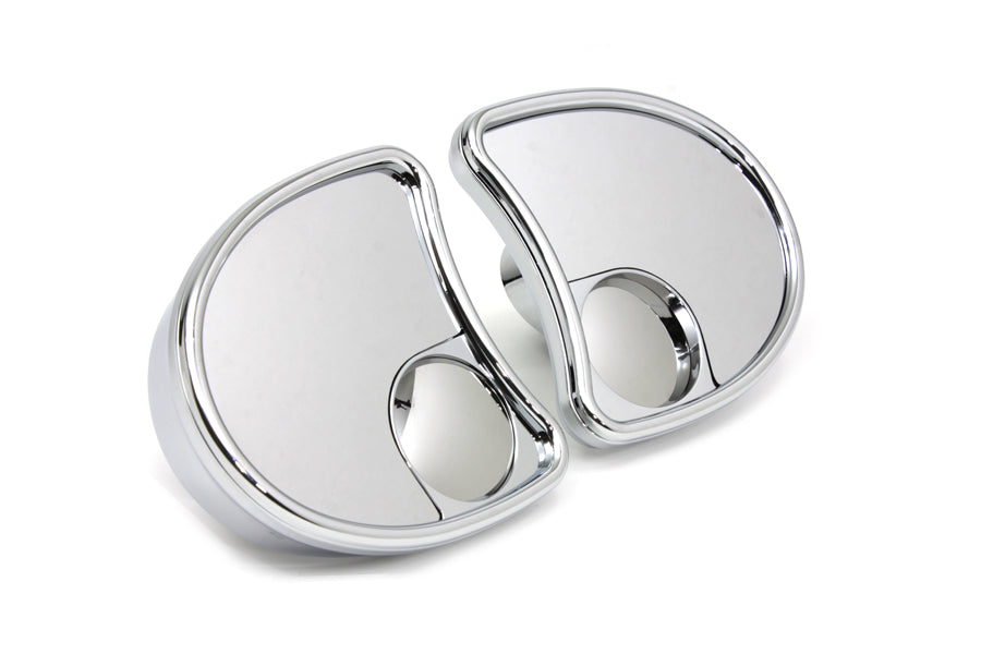 HARLEY Split Vision Verkleidungs-Montagespiegel-Set passend für FLT ab 2014,