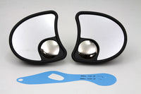 HARLEY Split Vision Verkleidungshalter-Spiegelset passend für FLT Modelle ab 2014,