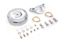 HARLEY Chrom Wyatt Gatling Luftfiltergehäuse passend für 1993-2007 FXST, 1993-2007 FXD,