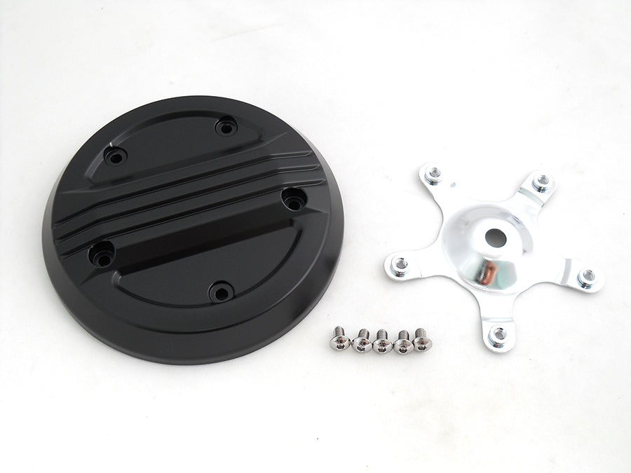 HARLEY Air Flow Style Luftfiltereinsatz Schwarz Passend für 1999-2013 FLT, 2000-2015 FXST, 2000-2015 FLS