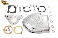 HARLEY Chrom Wyatt Gatling Luftfilterkit passend für XL ab Bj. 1991,