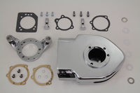 HARLEY Chrom Wyatt Gatling Luftfilterkit passend für XL ab Bj. 1991,