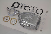 HARLEY Chrom Wyatt Gatling Luftfilterkit passend für XL ab Bj. 1991,