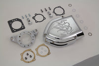 HARLEY Chrom Wyatt Gatling Luftfilterkit passend für XL ab Bj. 1991,