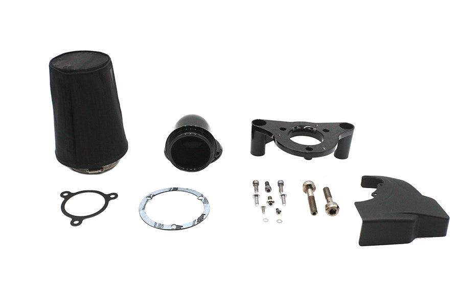 HARLEY Heavy Breather Luftfilter-Kit Schwarz Passend für 2008-2016 FLHR, 2008-2016 FLHX, 2008-2016 FLHTK