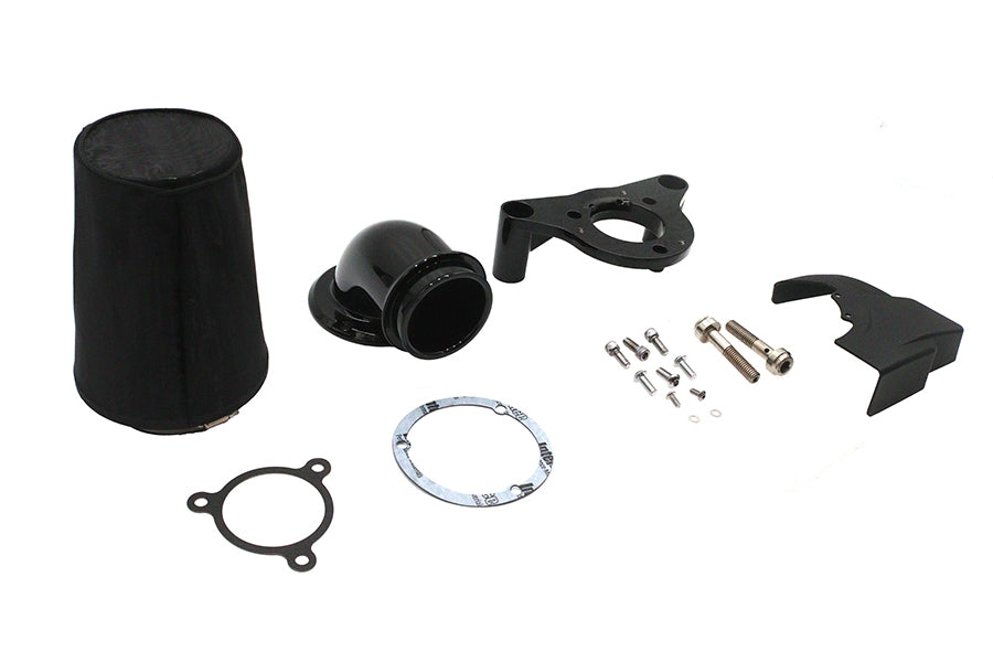 HARLEY Heavy Breather Luftfilter-Kit Schwarz Passend für 2008-2016 FLHR, 2008-2016 FLHX, 2008-2016 FLHTK