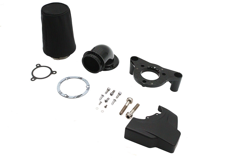 HARLEY Heavy Breather Luftfilter-Kit Schwarz Passend für 2008-2016 FLHR, 2008-2016 FLHX, 2008-2016 FLHTK