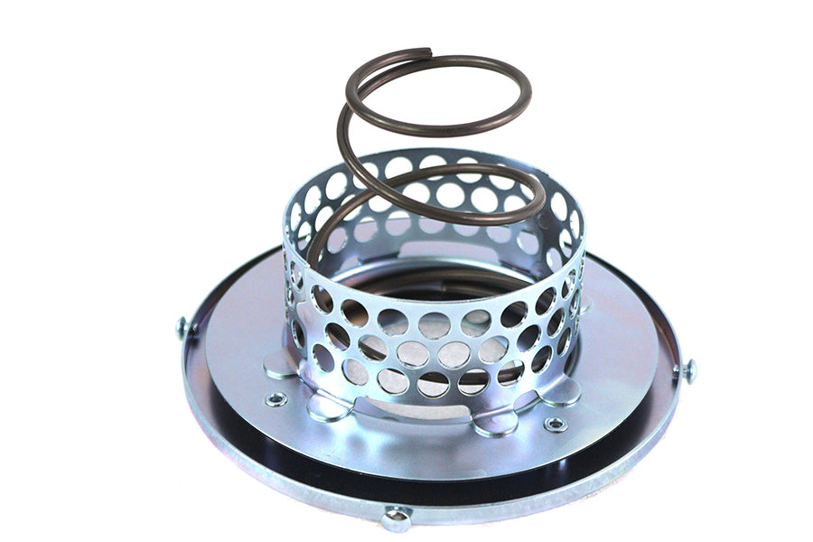 HARLEY 6 Zoll Luftfilter-Grundplatte, passend für 1971-1984 FL, 1985-1990 FL, 1971-1987 XL, für Bendi