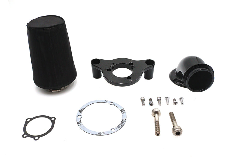 HARLEY Heavy Breather Performance Luftfilter-Kit Schwarz Passend für 2008-2015 FXDL,   2008-2015 FXDWG,   20