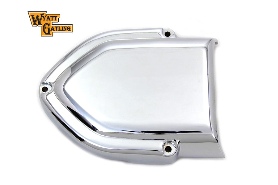 HARLEY Wyatt Gatling Chrome V-Charger Air Cleaner Cover fits 0-  Custom,