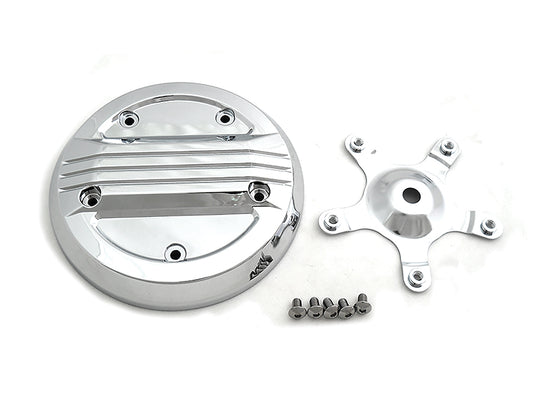 HARLEY Air Flow Luftfilter-Einsatzkit Chrom passend für 1999–2013 FLT, 2000–2015 FXST, 1999–2008 FXD,