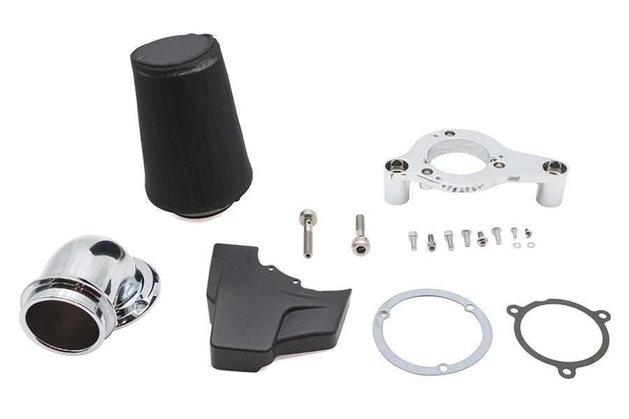 HARLEY M8 Heavy Breather Luftfilter-Kit Chrom Passend für 2017-2023 FLHX, 2017-UP FLHTC, 2017-UP FLHT