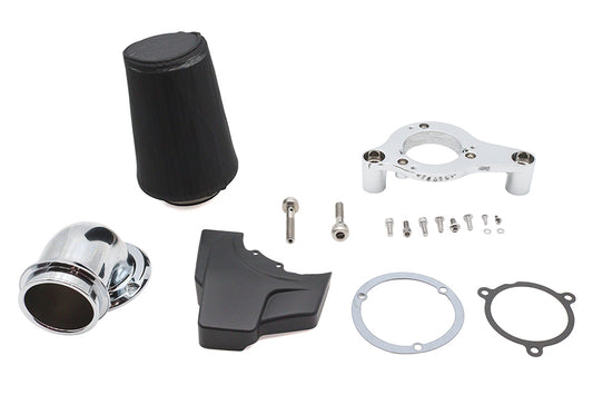 HARLEY M8 Heavy Breather Luftfilter-Kit Chrom Passend für 2017-2023 FLHX, 2017-UP FLHTC, 2017-UP FLHT