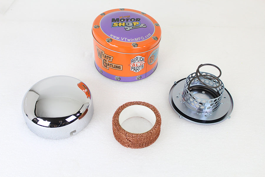 HARLEY Dome-Luftfilterbaugruppe Passend für 1971-1984 FL, 1985-1985 FL, 1971-1984 FX, 1985-1985 FX,