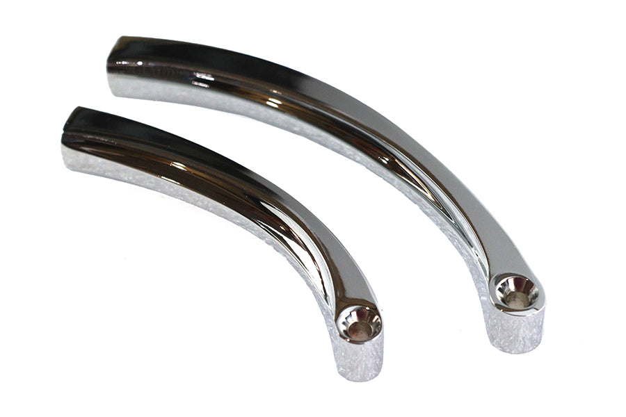 HARLEY Gebogener Billet-Spiegelstiel massiv Passend für 0- Custom, Verwendung rechts oder links
